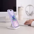 iPhone 17 Tok - Tech-Protect MagPeak MagSafe CC - Áttetsző-Lila