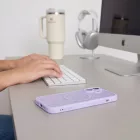 iPhone 17 Tok - Tech-Protect MagPeak MagSafe CC - Áttetsző-Lila