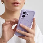 iPhone 17 Tok - Tech-Protect MagPeak MagSafe CC - Áttetsző-Lila