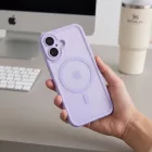iPhone 17 Tok - Tech-Protect MagPeak MagSafe CC - Áttetsző-Lila