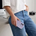 iPhone 17 Tok - Tech-Protect MagPeak MagSafe CC - Áttetsző-Lila