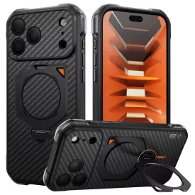   iPhone 18 Pro Max / 17 Pro Max Tok - Supcase UB Aero MagSafe Aramid - Fekete