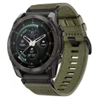 Garmin Fenix 5X / 5X Plus / 6X / 6X Pro / 7X / 8 / 8 Pro / 9 / 9 Pro (51mm) Óraszíj - Tech-Protect Nylon Classic - Zöld