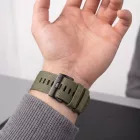 Garmin Fenix 5X / 5X Plus / 6X / 6X Pro / 7X / 8 / 8 Pro / 9 / 9 Pro (51mm) Óraszíj - Tech-Protect Nylon Classic - Zöld