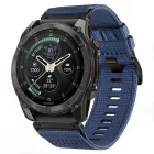Garmin Fenix 5X / 5X Plus / 6X / 6X Pro / 7X / 8 / 8 Pro / 9 / 9 Pro (51mm) Óraszíj - Tech-Protect Nylon Classic - Kék