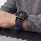 Garmin Fenix 5X / 5X Plus / 6X / 6X Pro / 7X / 8 / 8 Pro / 9 / 9 Pro (51mm) Óraszíj - Tech-Protect Nylon Classic - Kék