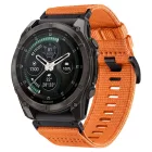 Garmin Fenix 5X / 5X Plus / 6X / 6X Pro / 7X / 8 / 8 Pro / 9 / 9 Pro (51mm) Óraszíj - Tech-Protect Nylon Classic - Narancs
