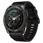 Garmin Fenix ​​5X / 5X Plus / 6X / 6X Pro / 7X / 8 / 8 Pro / 9 / 9 Pro (47mm) Óraszíj - Tech-Protect Nylon Classic - Fekete