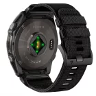 Garmin Fenix ​​5X / 5X Plus / 6X / 6X Pro / 7X / 8 / 8 Pro / 9 / 9 Pro (47mm) Óraszíj - Tech-Protect Nylon Classic - Fekete