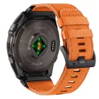 Garmin Fenix ​​5X / 5X Plus / 6X / 6X Pro / 7X / 8 / 8 Pro / 9 / 9 Pro (47mm) Óraszíj - Tech-Protect Nylon Classic - Narancs