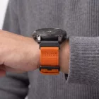 Garmin Fenix ​​5X / 5X Plus / 6X / 6X Pro / 7X / 8 / 8 Pro / 9 / 9 Pro (47mm) Óraszíj - Tech-Protect Nylon Classic - Narancs