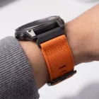 Garmin Fenix ​​5X / 5X Plus / 6X / 6X Pro / 7X / 8 / 8 Pro / 9 / 9 Pro (47mm) Óraszíj - Tech-Protect Nylon Classic - Narancs