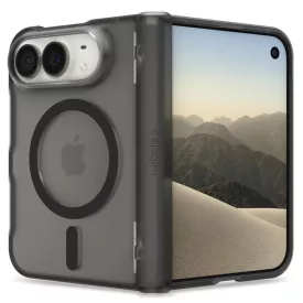 iPhone Duo Tok - Spigen Ultra Hybrid Pro MagSafe - Fekete