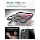 iPhone Duo Tok - Spigen Ultra Hybrid Pro MagSafe - Fekete