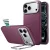 iPhone 18 Pro / 17 Pro Tok - ESR Atelier Kickstand MagSafe - Bordó