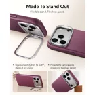 iPhone 18 Pro / 17 Pro Tok - ESR Atelier Kickstand MagSafe - Bordó