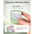 Apple AirPods 4 / 5 Tok - ESR Pulse HaloLock MagSafe - Világoszöld
