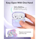 Apple AirPods 4 / 5 Tok - ESR Pulse HaloLock MagSafe - Lila