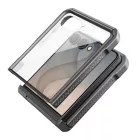 Samsung Galaxy Z Flip 8 Tok - Tech-Protect Kevlar Pro - Fekete