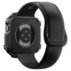 Apple Watch 12 (46mm) Tok - Spigen Rugged Armor - Fekete