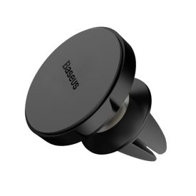Baseus Small Ears Mágneses Autós Tartó - Szellőzőrácsba - Fekete   Baseus Small Ears Mágneses Autós Tartó - Szellőzőrácsba - Fekete