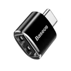 Baseus USB-C - USB-A adapter - 2,4A - Fekete