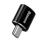 Baseus USB-C - USB-A adapter - 2,4A - Fekete