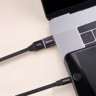 Baseus USB-C - USB-A adapter - 2,4A - Fekete