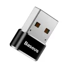 Baseus USB-A - USB-C adapter - 3A - Fekete