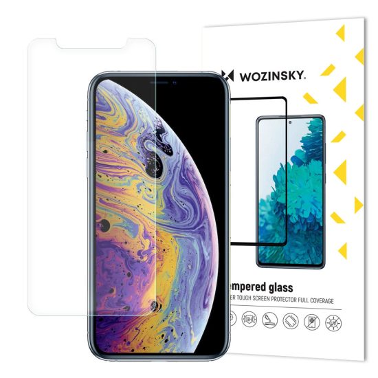 iPhone 11 Pro / iPhone XS / iPhone X Kijelzővédő Üvegfólia - Wozinsky Tempered Glass