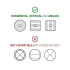 Spigen Kuel H12 Mágneses Autós Tartó - Szellőzőrácsba