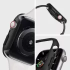 Apple Watch 44mm Tok - Spigen Thin Fit - Fekete