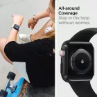 Apple Watch 44mm Tok - Spigen Thin Fit - Fekete