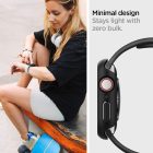 Apple Watch 44mm Tok - Spigen Thin Fit - Fekete