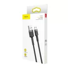 Baseus Cafule USB-A - Micro USB Kábel - 0.5m 2.4A - Fekete-Szürke