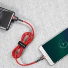 Baseus Cafule USB-A - Micro USB Kábel - 1m 2.4A - Piros