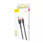 Baseus Cafule USB-A - Micro USB Kábel - 1m 2.4A - Fekete-Piros
