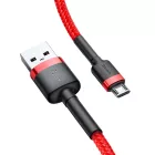 Baseus Cafule USB-A - Micro USB Kábel - 2m 1.5A - Piros