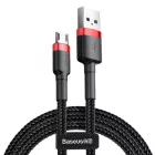 Baseus Cafule USB-A - Micro USB Kábel - 2m 1.5A - Fekete-Piros