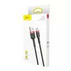 Baseus Cafule USB-A - Micro USB Kábel - 2m 1.5A - Fekete-Piros