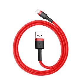 Baseus Cafule USB-A - Lightning Kábel - 0.5m 2.4A - Piros Baseus Cafule USB-A - Lightning Kábel - 0.5m 2.4A - Piros