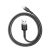 Baseus Cafule USB-A - Lightning Kábel - 0.5m 2.4A - Fekete-Szürke