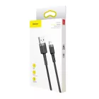 Baseus Cafule USB-A - Lightning Kábel - 0.5m 2.4A - Fekete-Szürke