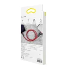 Baseus Cafule USB-A - Lightning Kábel - 1m 2.4A - Piros