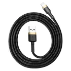 Baseus Cafule USB-A - Lightning Kábel - 1m 2.4A - Fekete-Arany