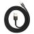 Baseus Cafule USB-A - Lightning Kábel - 1m 2.4A - Fekete-Arany
