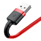 Baseus Cafule USB-A - Lightning Kábel - 2m 1.5A - Piros