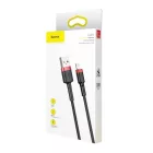 Baseus Cafule USB-A - Lightning Kábel - 2m 1.5A - Fekete-Piros