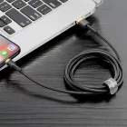 Baseus Cafule USB-A - Lightning Kábel - 2m 1.5A - Fekete-Arany