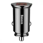 Baseus Circular Autós Töltő 30W - 2x USB-A - 5A - QC 3.0